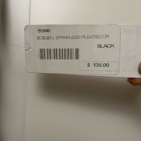 Pleated Taffeta Cocktail Dress - Picture 2 of 4